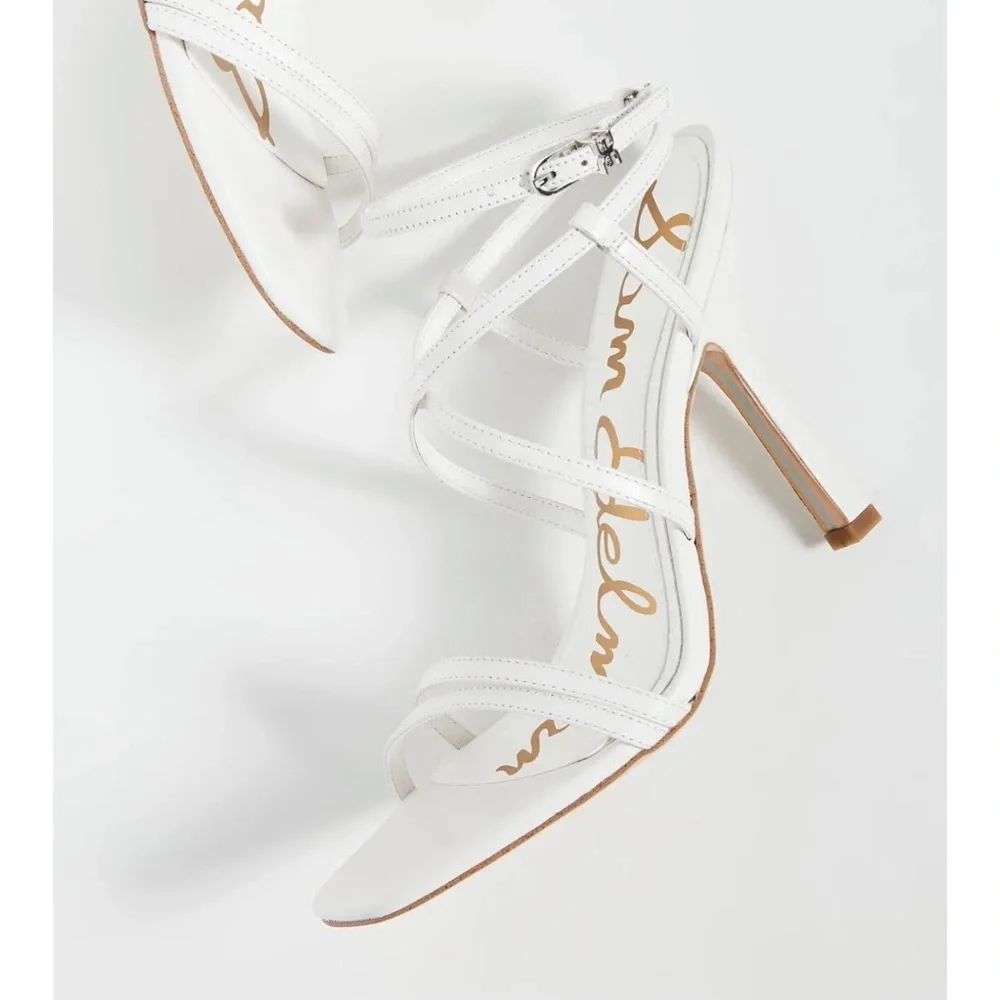 GUC  SAM EDELMAN STRAPPY HEELS !! Size 9. - Picture 5 of 11